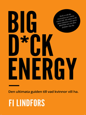 cover image of Big Dick Energy